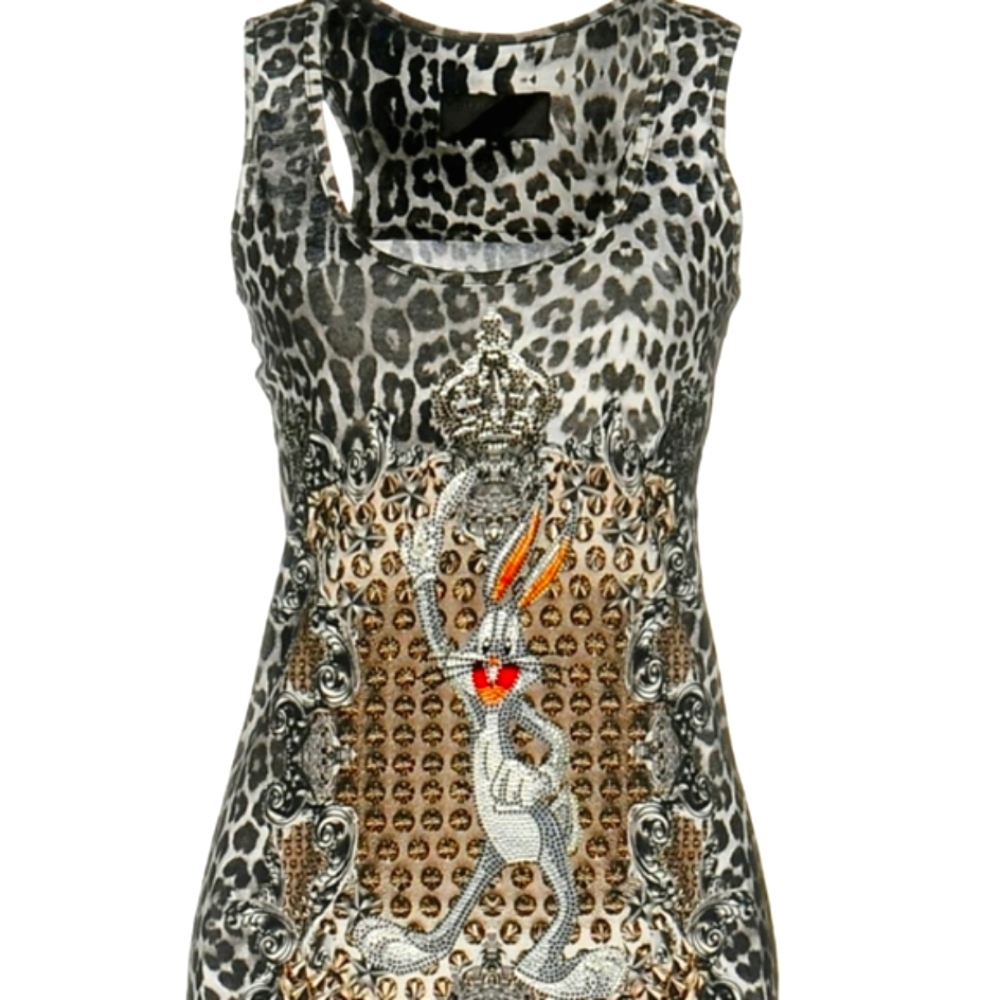 Philipp Plein X Looney Tunes Buggs Bunny Dress
